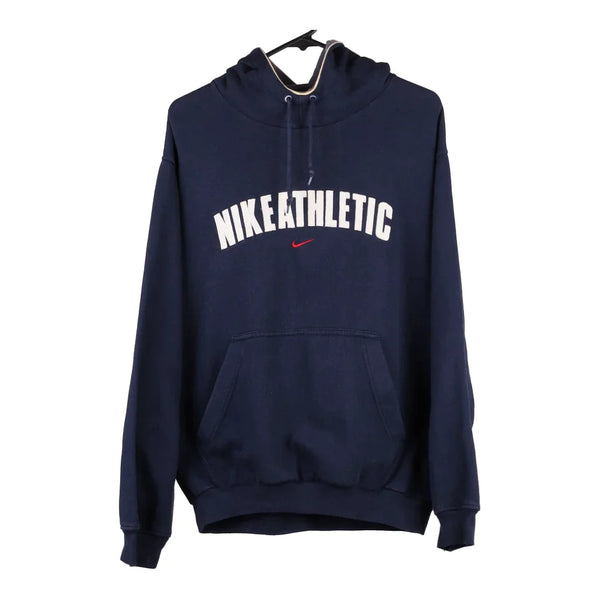Nike Hoodie - Small Blue Cotton Blend