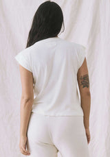 Tshirt The Peak Washed-White