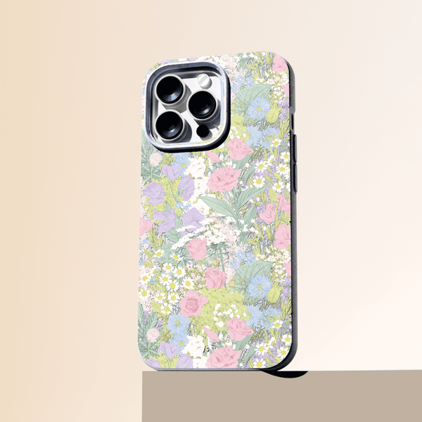 Lavender Pastel fields iPhone 12 Mini Case