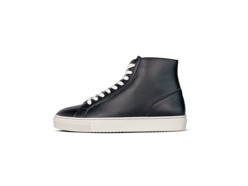 Visby V2 Sustainable High Top Sneaker – Black