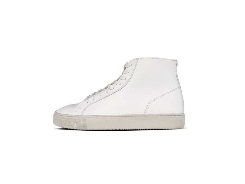 Visby V2 Sustainable High Top Sneaker – White