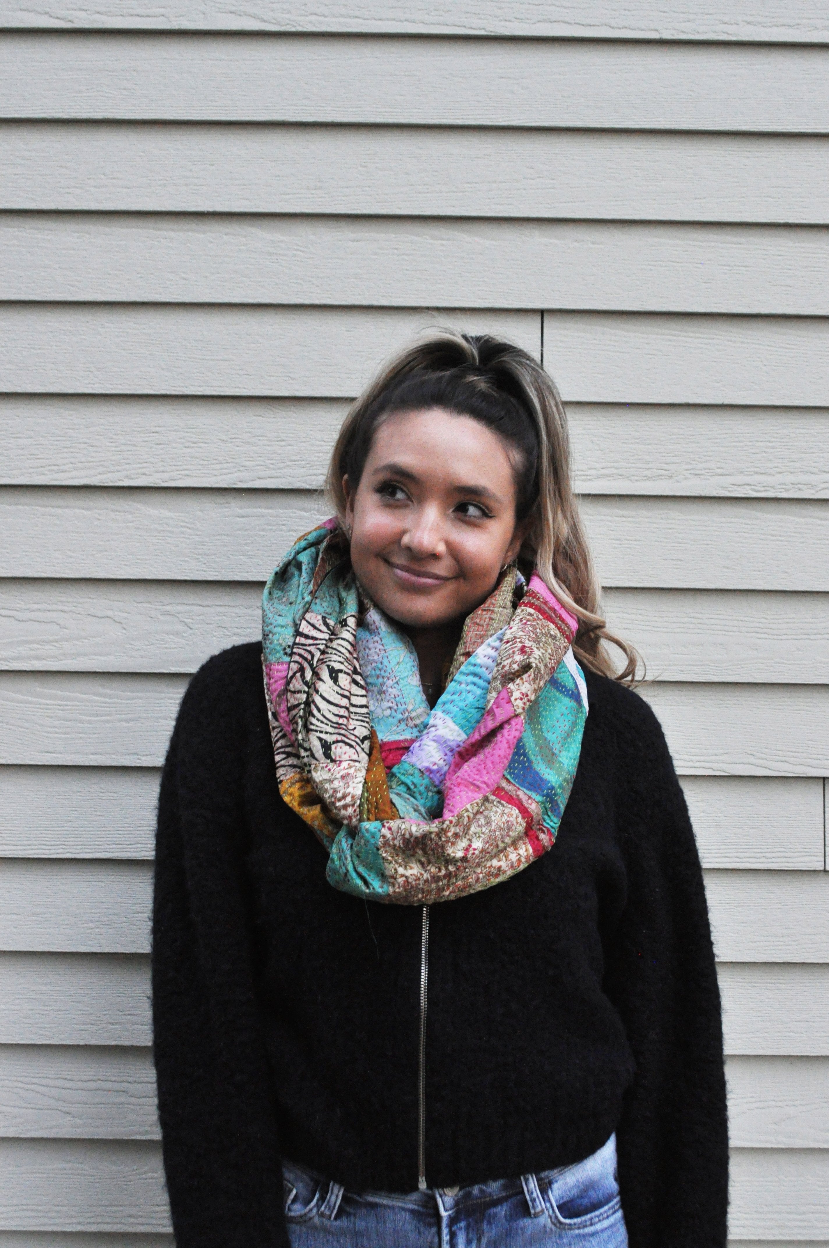 Infinity Kantha Scarf - Wholesale - Upcycled *Available to order*** –  Cerqular