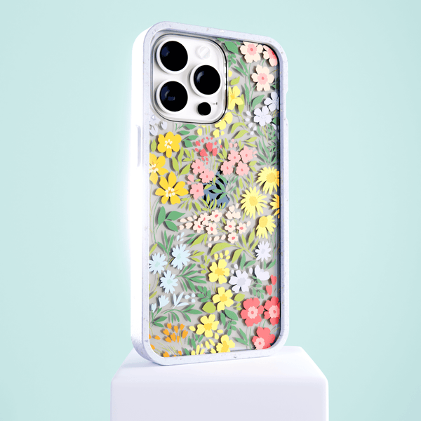 Clear Blooming Wild iPhone 6/6s/7/8/SE Case With Lavender Ridge