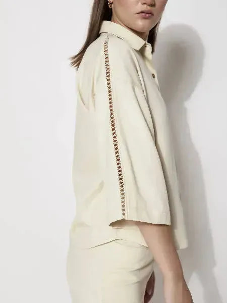 Alyvia Collared Short Shirt