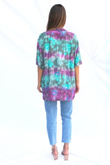 Hawaiian Kai Shirt //Joyride Tie Dye