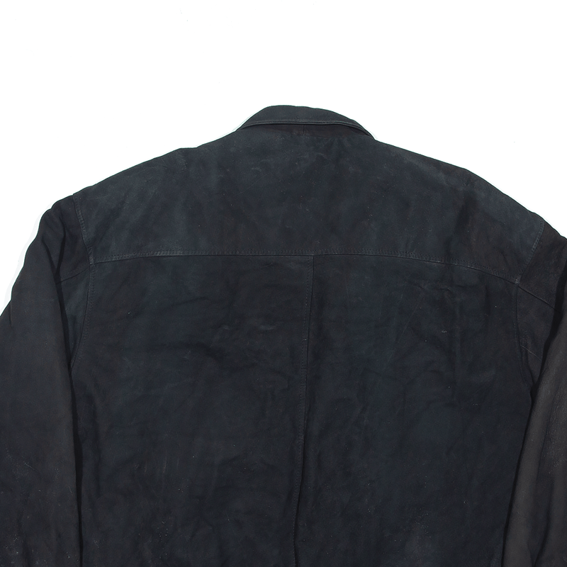 Vintage HONNEYWELL AND TODD Jacket Black 90s Leather Bomber Mens 2XL