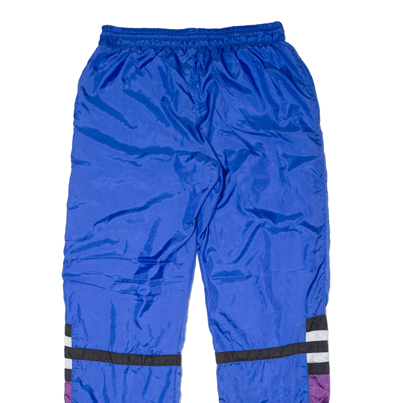 HUMMELS Track Pants Blue 90s Nylon Tapered Mens XL W34 L34