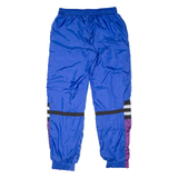 HUMMELS Track Pants Blue 90s Nylon Tapered Mens XL W34 L34
