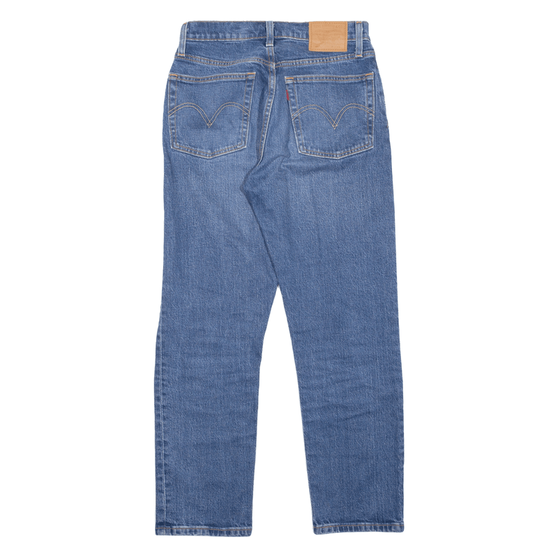 LEVI'S 501 BIG E Jeans Womens Blue Regular Straight Denim W25 L26