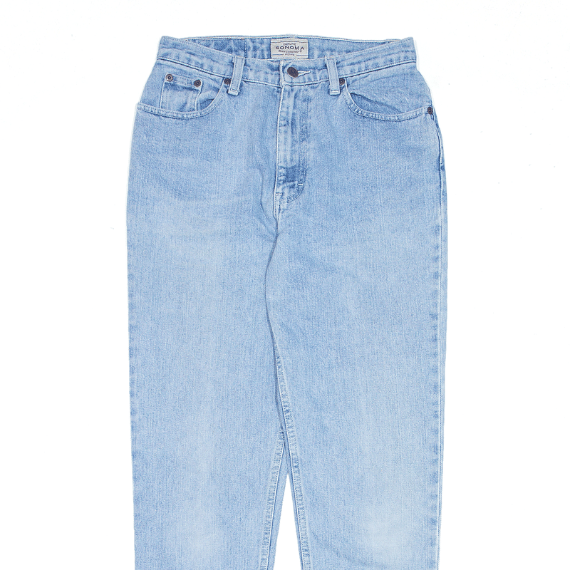 SONOMA Blue Denim Regular Mom Jeans Womens W26 L27