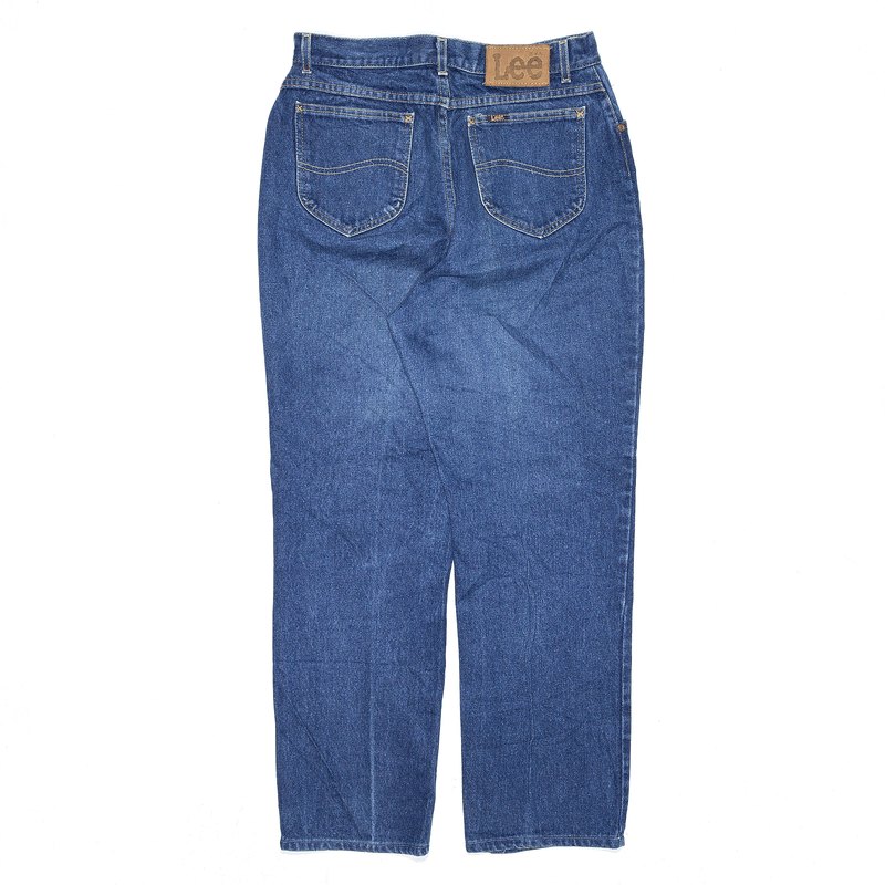 LEE Blue Denim Regular Mom Jeans Womens W28 L28