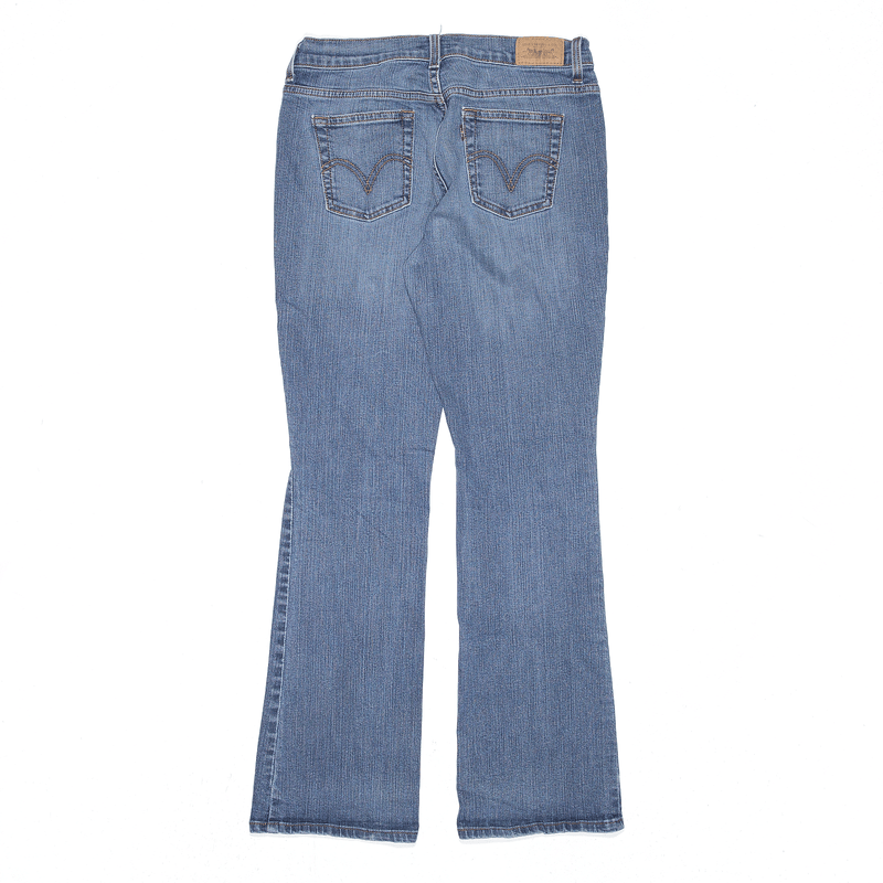 LEVI'S 515 Blue Denim Slim Bootcut Jeans Womens W28 L31