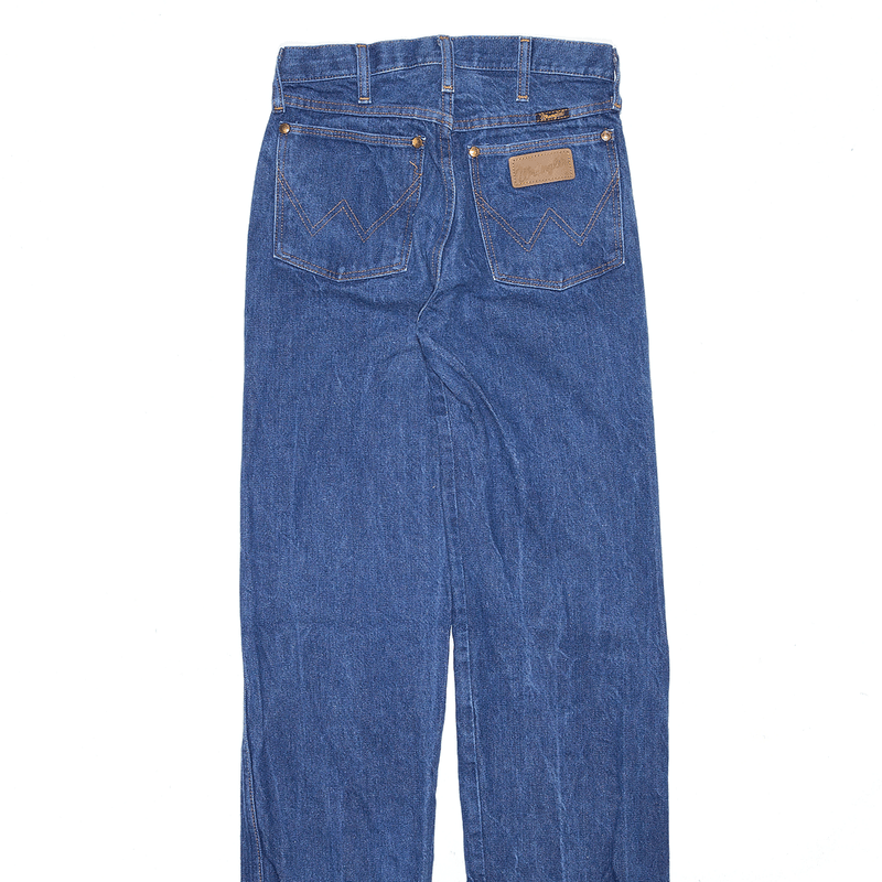 WRANGLER USA Blue Denim Slim Straight Jeans Womens W25 L36