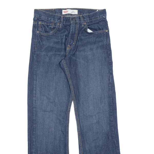 LEVI'S 527 Jeans Boys Blue Slim Bootcut Denim W28 L28