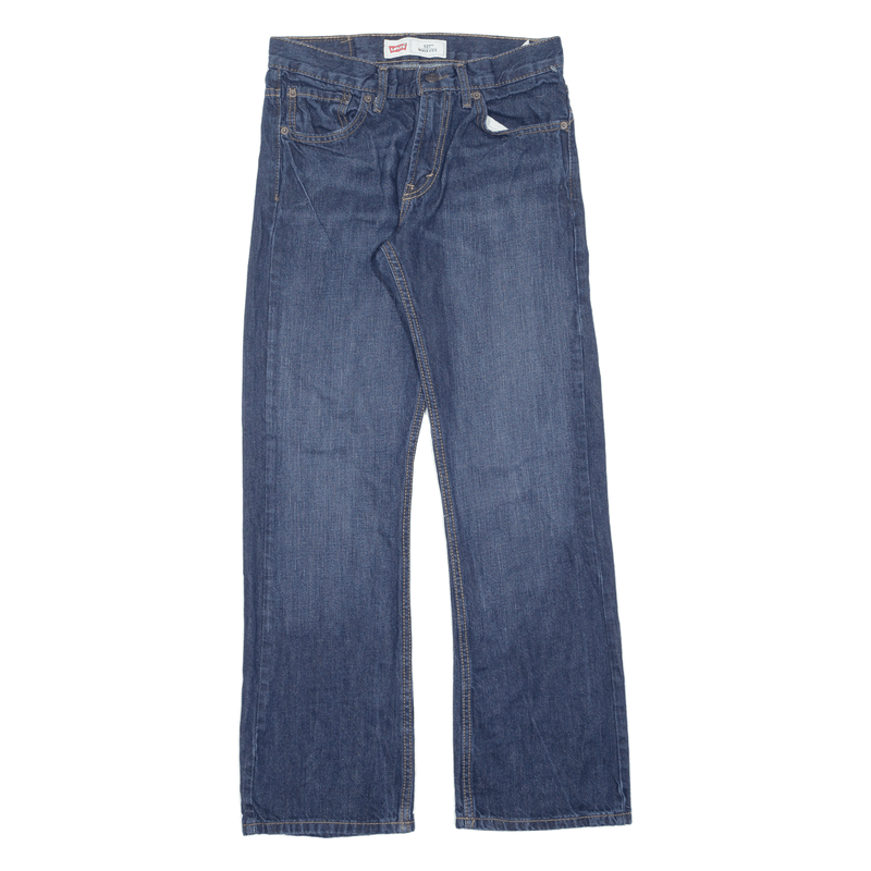 LEVI'S 527 Jeans Boys Blue Slim Bootcut Denim W28 L28