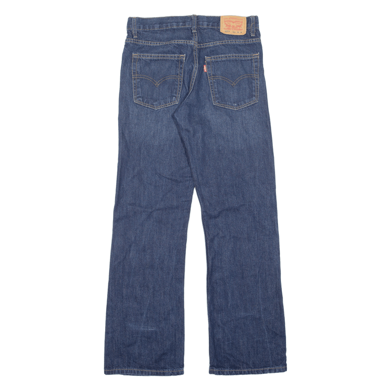 LEVI'S 527 Jeans Boys Blue Slim Bootcut Denim W28 L28