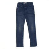 LEVI'S 512 Jeans Slim Blue Denim Slim Tapered Boys W24 L28