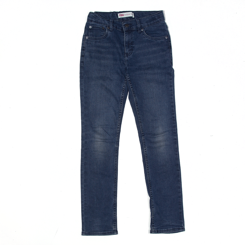 LEVI'S 512 Jeans Slim Blue Denim Slim Tapered Boys W24 L28