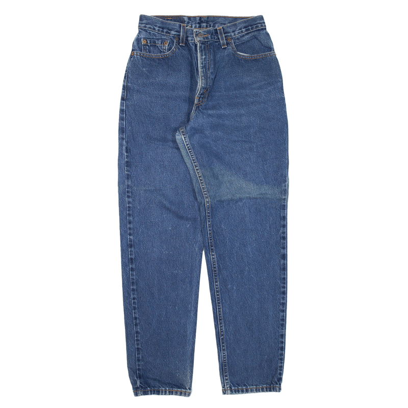 LEVI'S 550 Jeans Blue Denim Relaxed Tapered Womens W26 L29