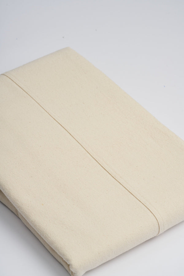 Organic and Fairtrade Warm + Cozy Cotton Flannel Flat Sheet