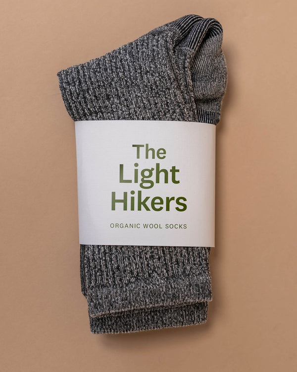 The Light Hiker Sock #colour_black