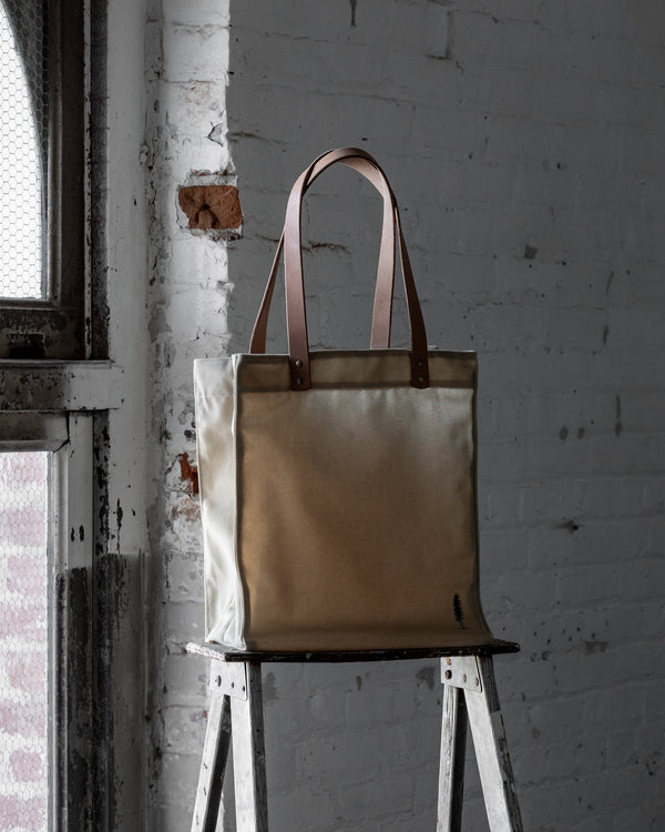 The Market Tote in Natural - front 1 #color_natural