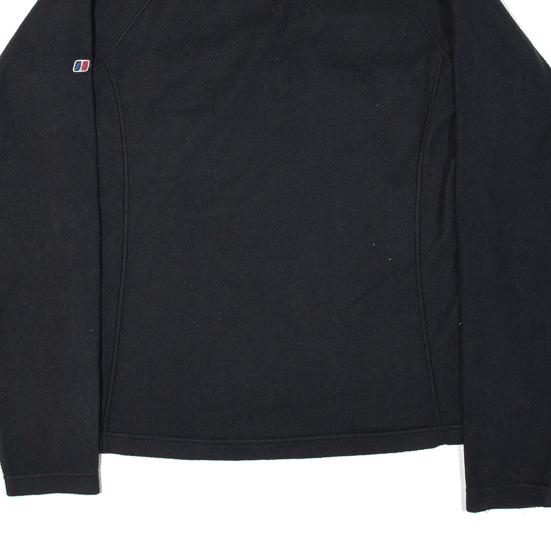 BERGHAUS Fleece Black 1/4 Zip Womens M