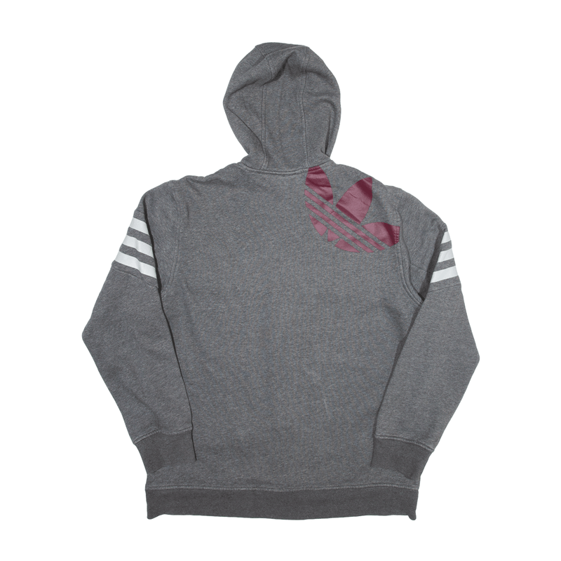 ADIDAS 2019 Hoodie Grey Full Zip Mens L