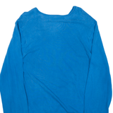 DIESEL Jumper Blue Tight Knit V-Neck Womens L