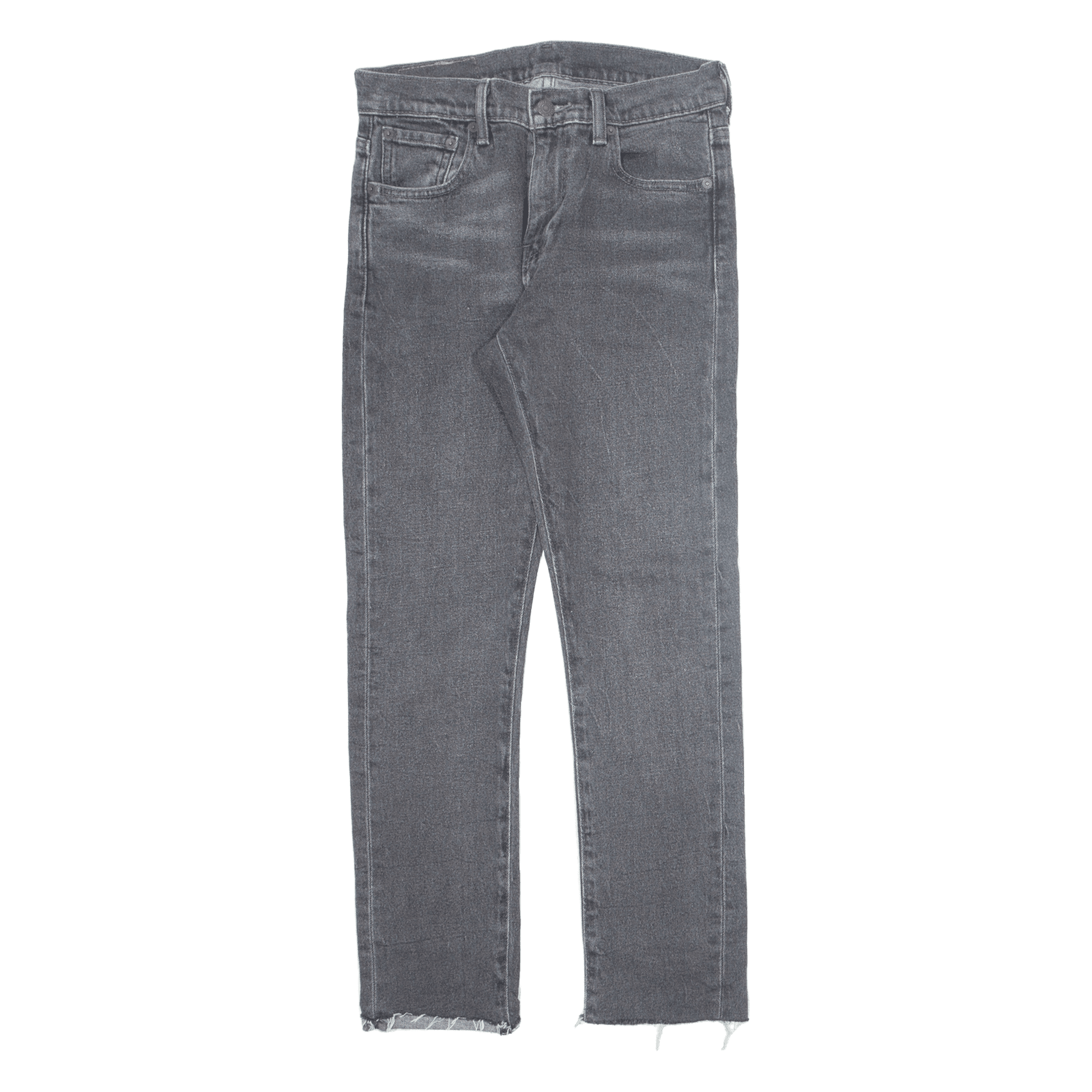 LEVI'S 505C Jeans Grey Denim Regular Straight Womens W26 L27