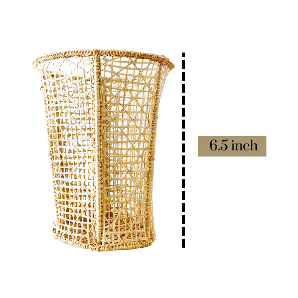 Multipurpose Tall Palm Basket - Home Decor