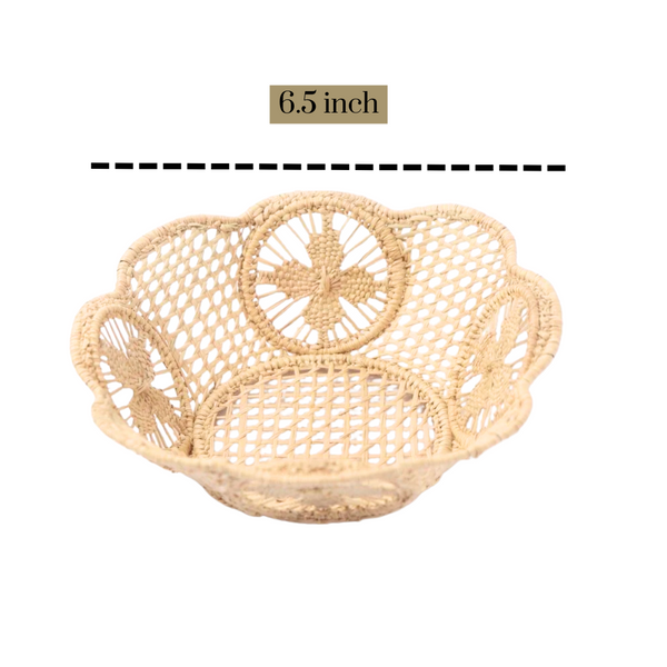 Iraca Palm Bread Basket - Set of 3 - Home Decor