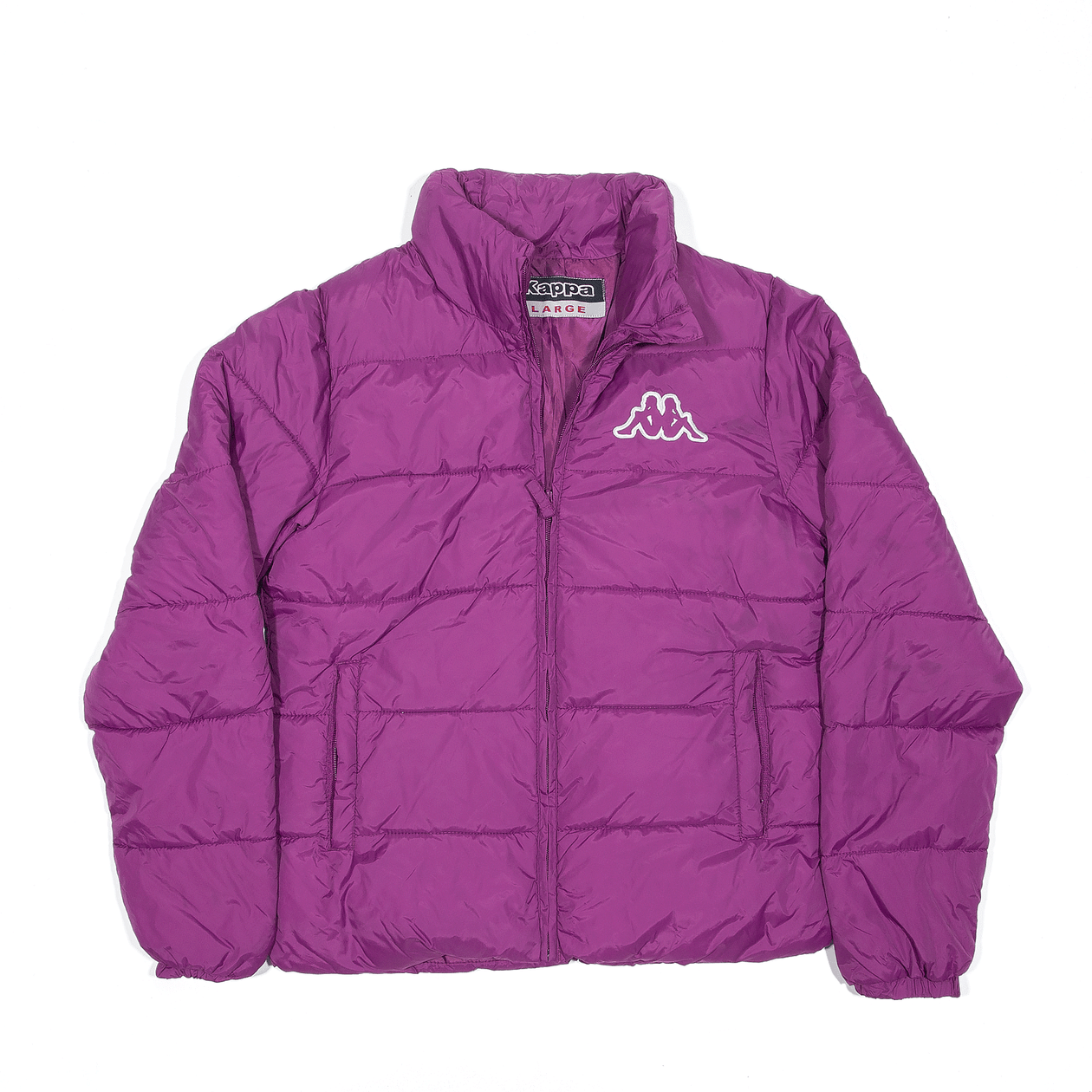 Kappa windbreaker outlet purple