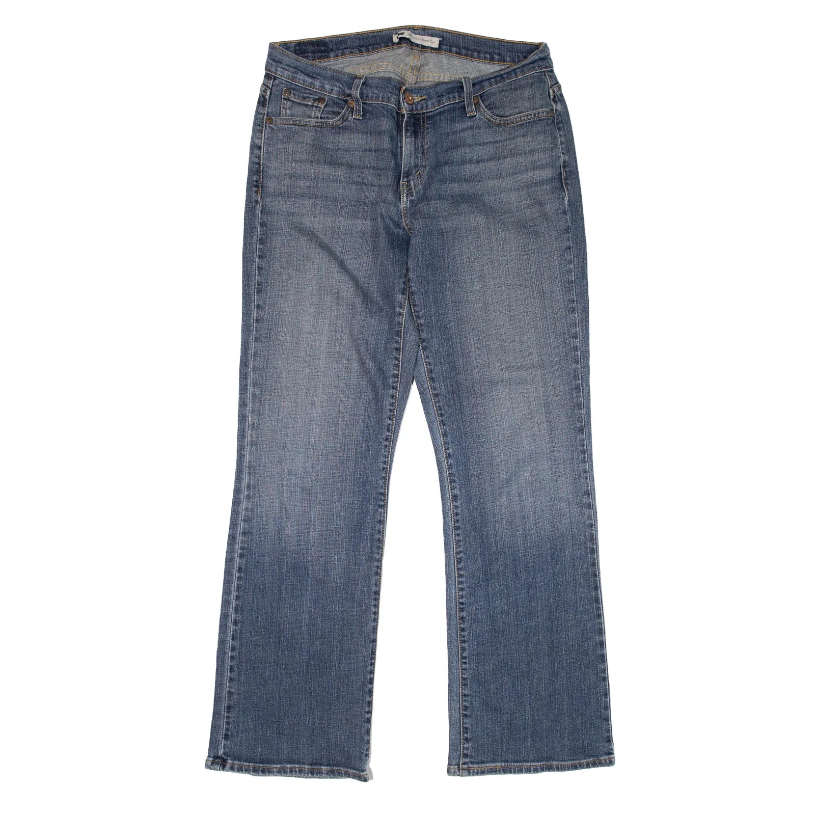 LEVI'S 529 Jeans Blue Denim Regular Bootcut Womens W34 L31