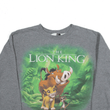 DISNEY The Lion King Sweatshirt Grey Womens M