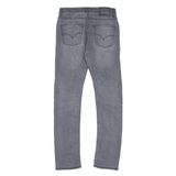 LEVI'S 510 Grey Denim Slim Skinny Jeans Mens W26 L29