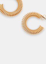 Spiral Hoop Earring 37135 Gold