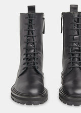 Piper Lace Up Boot 37349 Black