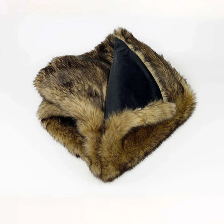 Fur Blanket - THE WILDEST DREAM Brown