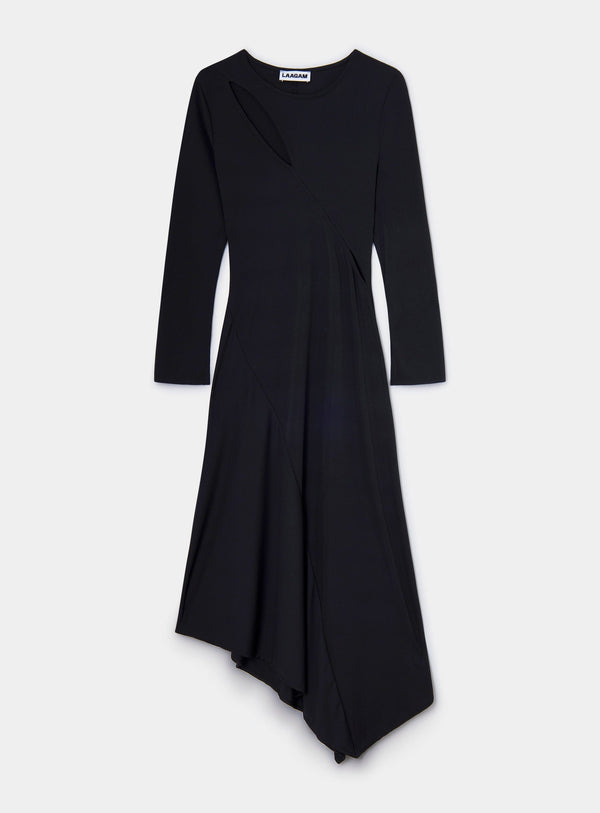 WINONA BLACK STRETCH DRESS