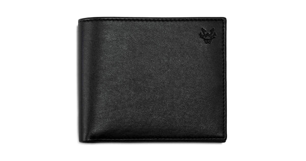 Bifold Wallet in Black & Cobalt Blue