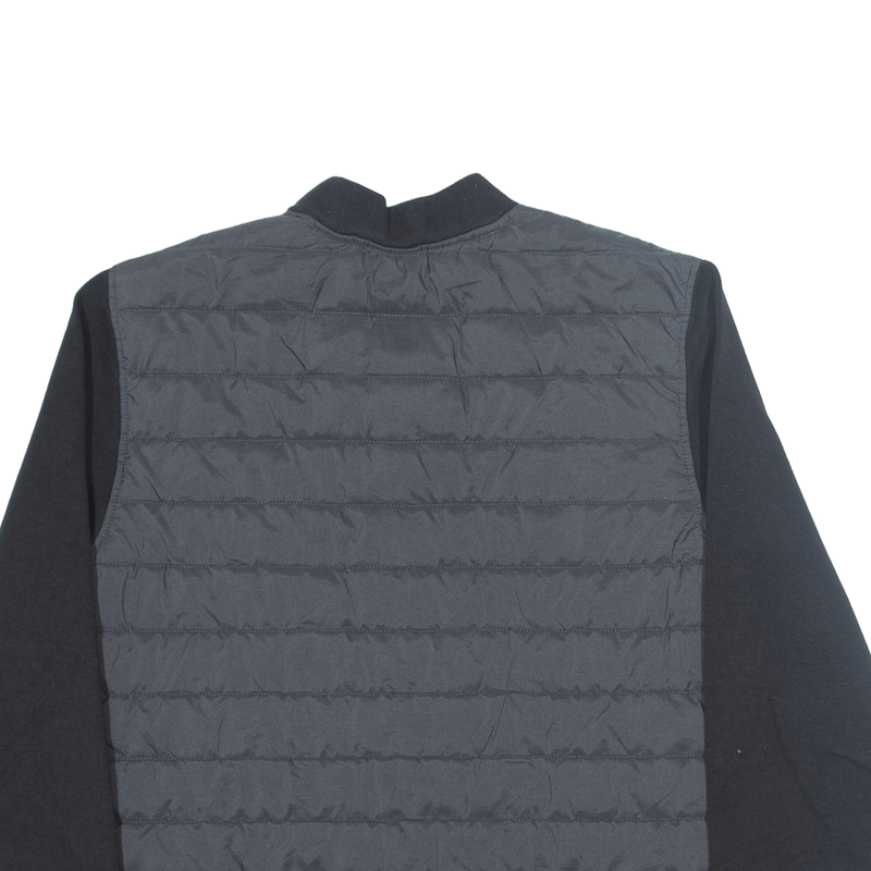 REEBOK Insulated Puffer Jacket Grey Colourblock Mens S