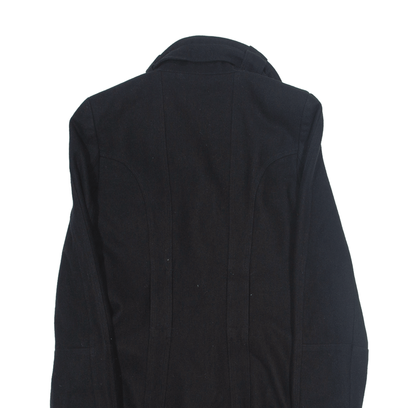 ZARA BASIC Jacket Black Wool Womens M