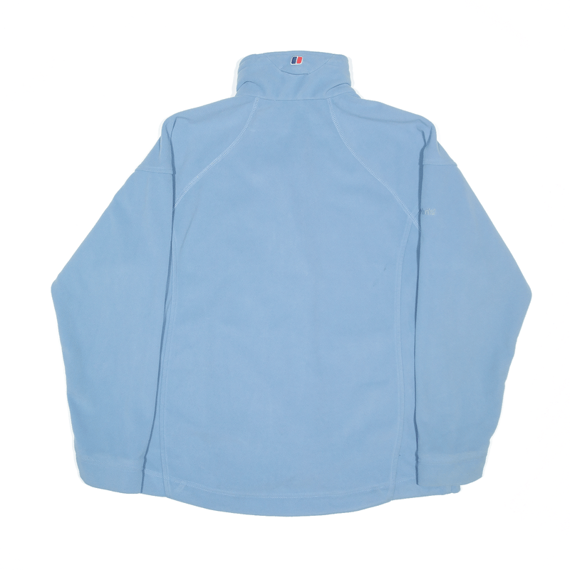 BERGHAUS Fleece Jacket Blue Womens UK 16