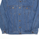 GOGOSING Jacket Blue Denim Mens L