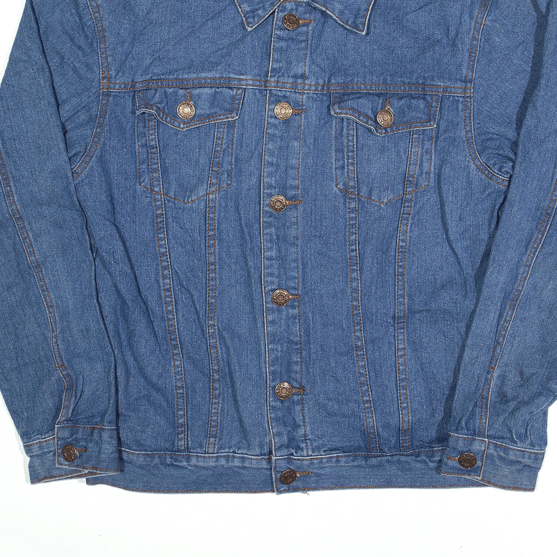 GOGOSING Jacket Blue Denim Mens L