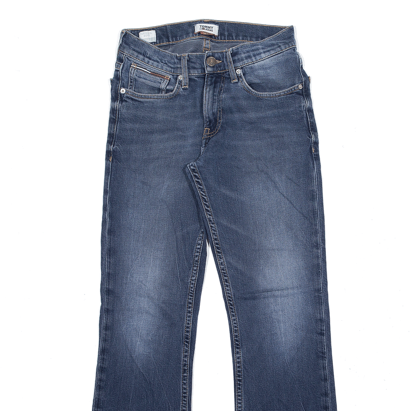 TOMMY HILFIGER Ryan Jeans Blue Denim Slim Straight Stone Wash Mens W28 L32