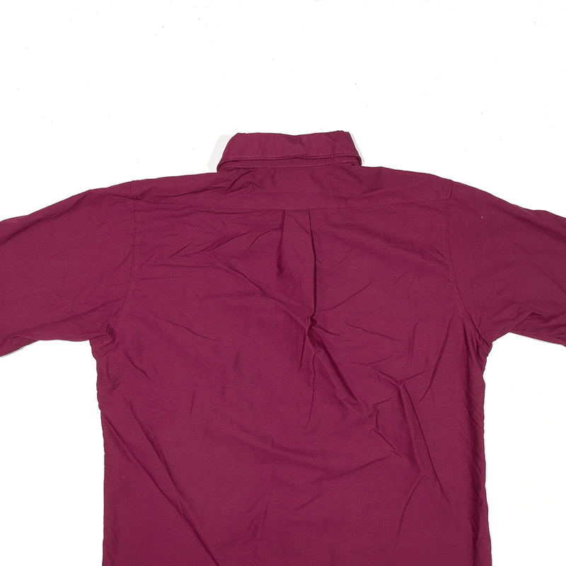 RED KAP Worker Shirt Purple Short Sleeve Mens M