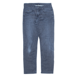 HUGO BOSS Womens Jeans Blue Regular Tapered Denim Stone Wash W32 L32