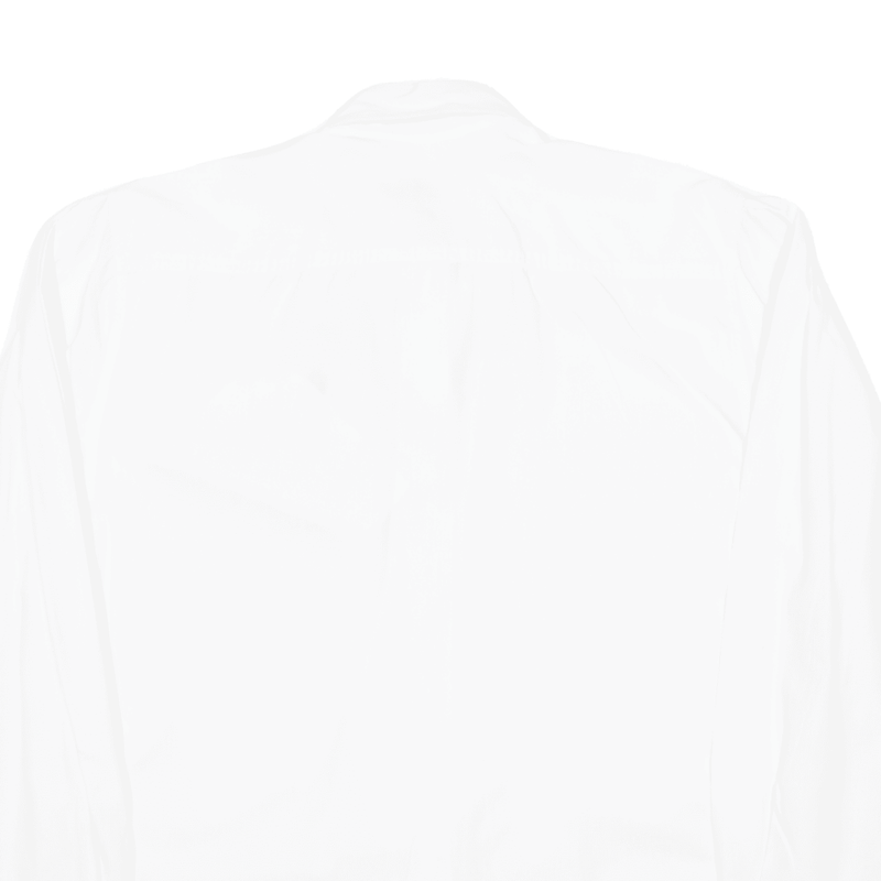 Vintage OTTO KERN Womens Plain Shirt White 90s Long Sleeve M